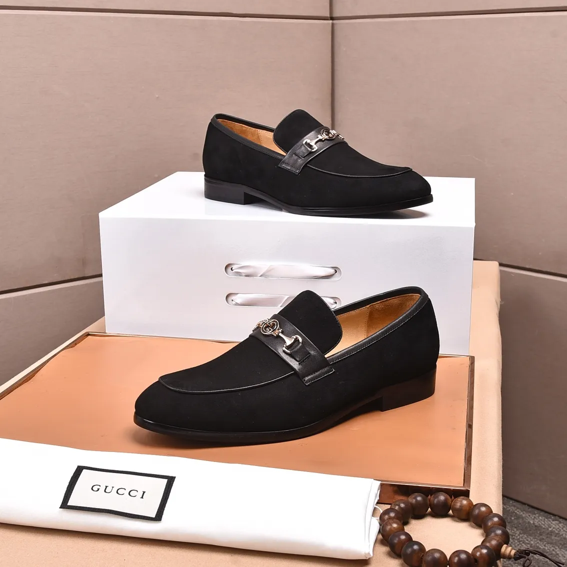 Men's shoes💰540📛📛Original (water-dyed cowhide) Gucci GUCCI official website formal shoes🌀 Italian🇮🇹imported cowhide➕top imported water-dyed cowhide lining💋Finely handmade original bottom, the real thing looks better when photographed in person Standard size 38-44